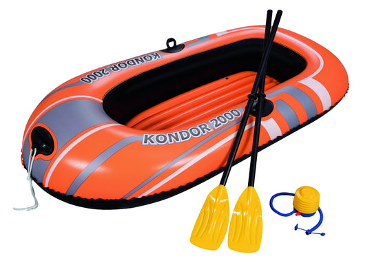 BESTWAY H2O GO! KONDOR 2000 INFLATABLE BOAT 61062