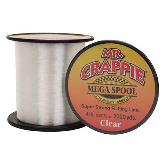 Mr. Crappie Monofilament Mega Spools
