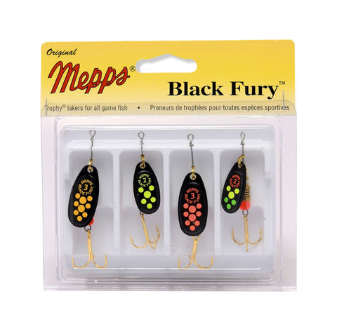 Mepps Black Fury Assortment Kit
