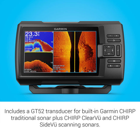 Garmin STRIKER Vivid 7sv with GT52HW-TM Transducer