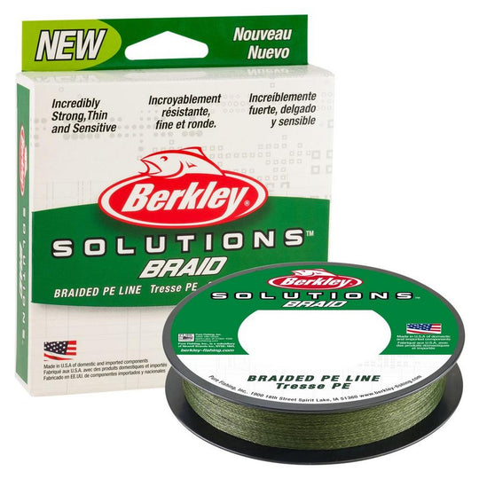 Berkley Solutions Braided Line Green 110yd