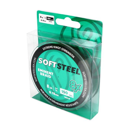 Soft Steel 8X Eminent Braid Fishing Line Moss Green