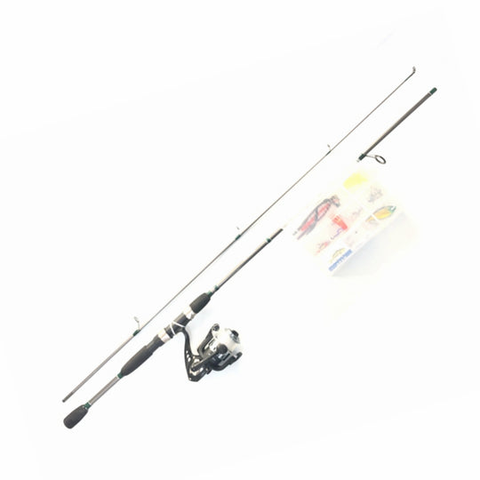 Eagle Claw Go Fish Bass Combo w/ 48 pc Kit