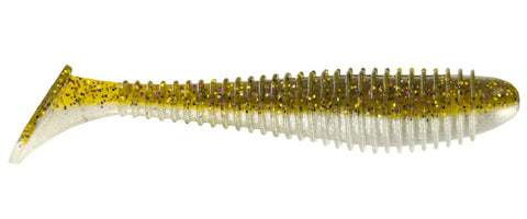 Big Bite Baits Pro Swimmer 3.8" Finesse Paddle Tail Swimbait Pack of 6