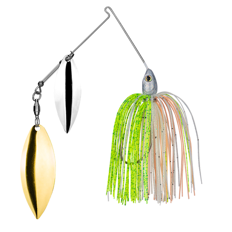 Strike King Tour Grade Spinnerbait 2nd Gen Willow/Willow 1/2 oz