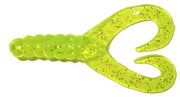 Big Bite Baits 4" Twin Tail Grub Pack of 10