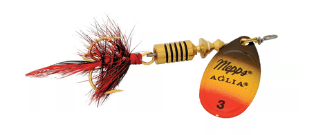 Mepps Aglia In-Line Spinner Dressed Treble
