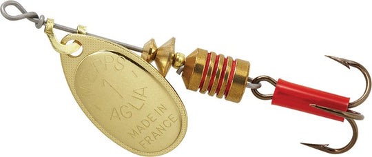 Mepps Aglia In-Line Spinner #4 1/3oz Plain Treble