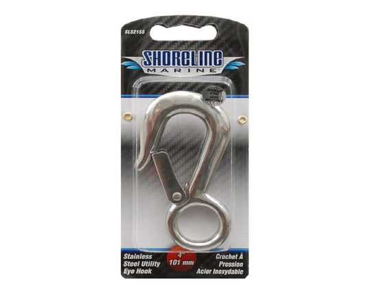 Shoreline Marine Utility Eye Hook 4" 316Ss