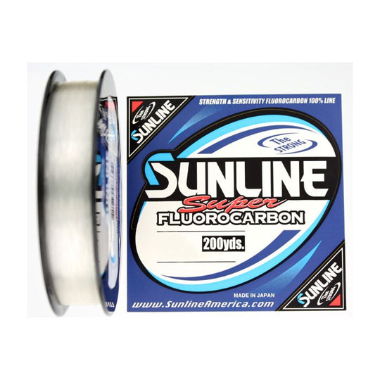 Sunline Super Fluorocarbon Line Natural Clear 200yd