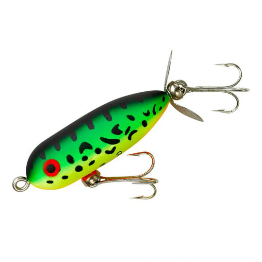 Heddon Tiny Torpedo Topwater Prop Bait Green Crawdad