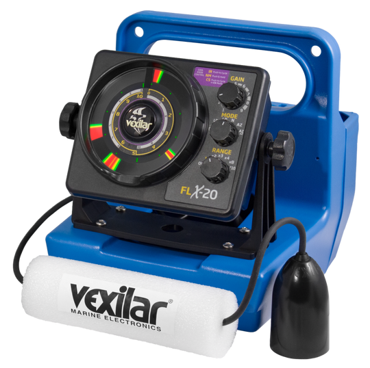 Vexilar GENZ PACK FLX20 W/12 DEGREE ICE DUCER