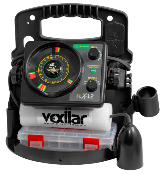 Vexilar ICE PRO FLX12 WITH 12 DEG ICE DUCER
