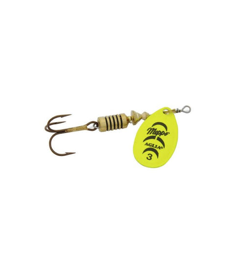 Mepps Aglia In-Line Spinner #3 1/4oz Plain Treble