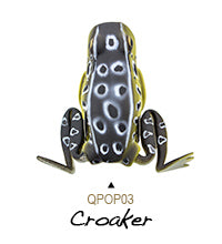 Lunkerhunt Popping Frog Hollow Body Frog 1/4 oz