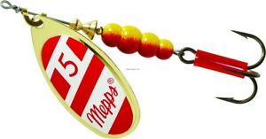 Mepps Aglia In-Line Spinner #5 1/2oz  Plain Treble