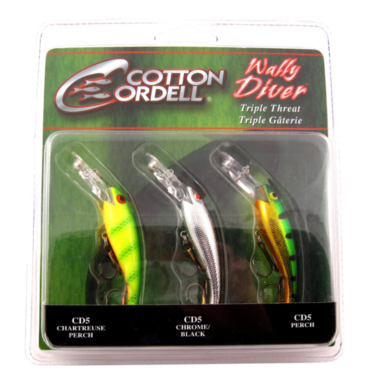 Cotton Cordell  Wally Diver 3Pk