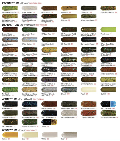 Big Bite Baits Sait Tube 3.5‘’