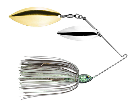 Strike King Tour Grade Spinnerbait 2nd Gen Willow/Willow 1/2 oz