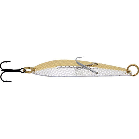 Williams Midget Ice Jig 2-1/4" 1/4oz Silver/Gold Nu-Wrinkle