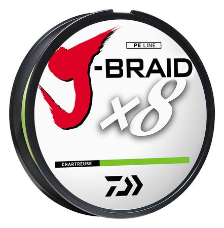 Daiwa J-Braid x8 Strand Braided Line 164yd